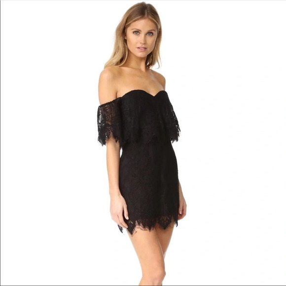 LOVERS + FRIENDS medium black cocktail party dress - Picture 8 of 15